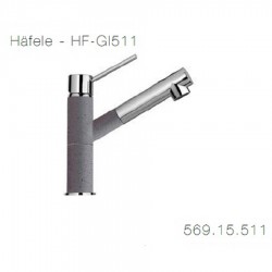   Vòi rửa bát HAFELE HF-GI511 màu iron grey 569.15.511 